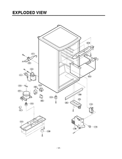 LG GR-131SU LG GR-131SU  Exploded View